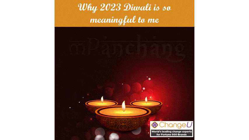 Why 2023 Diwali is so meaningful to me
